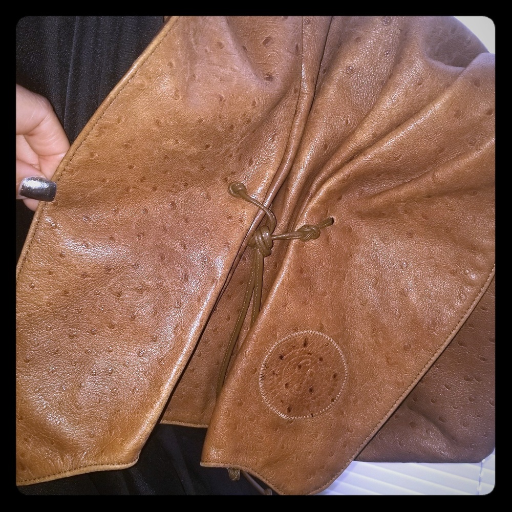 Carlos falchi crossbody bag